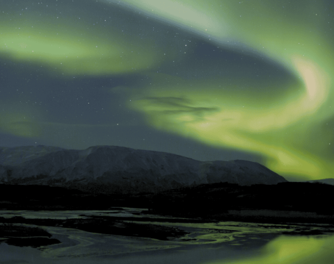 Iceland sky at night