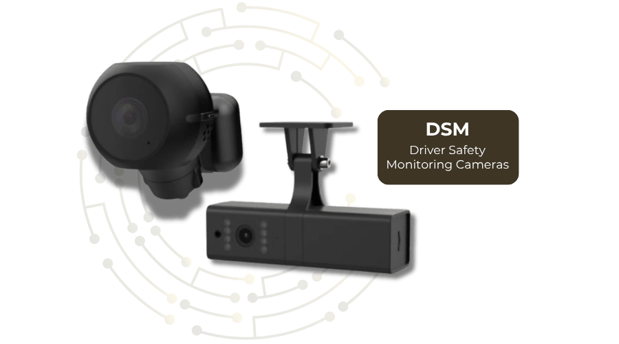 Driver Safety Monitoring Cameras DSM Telematics